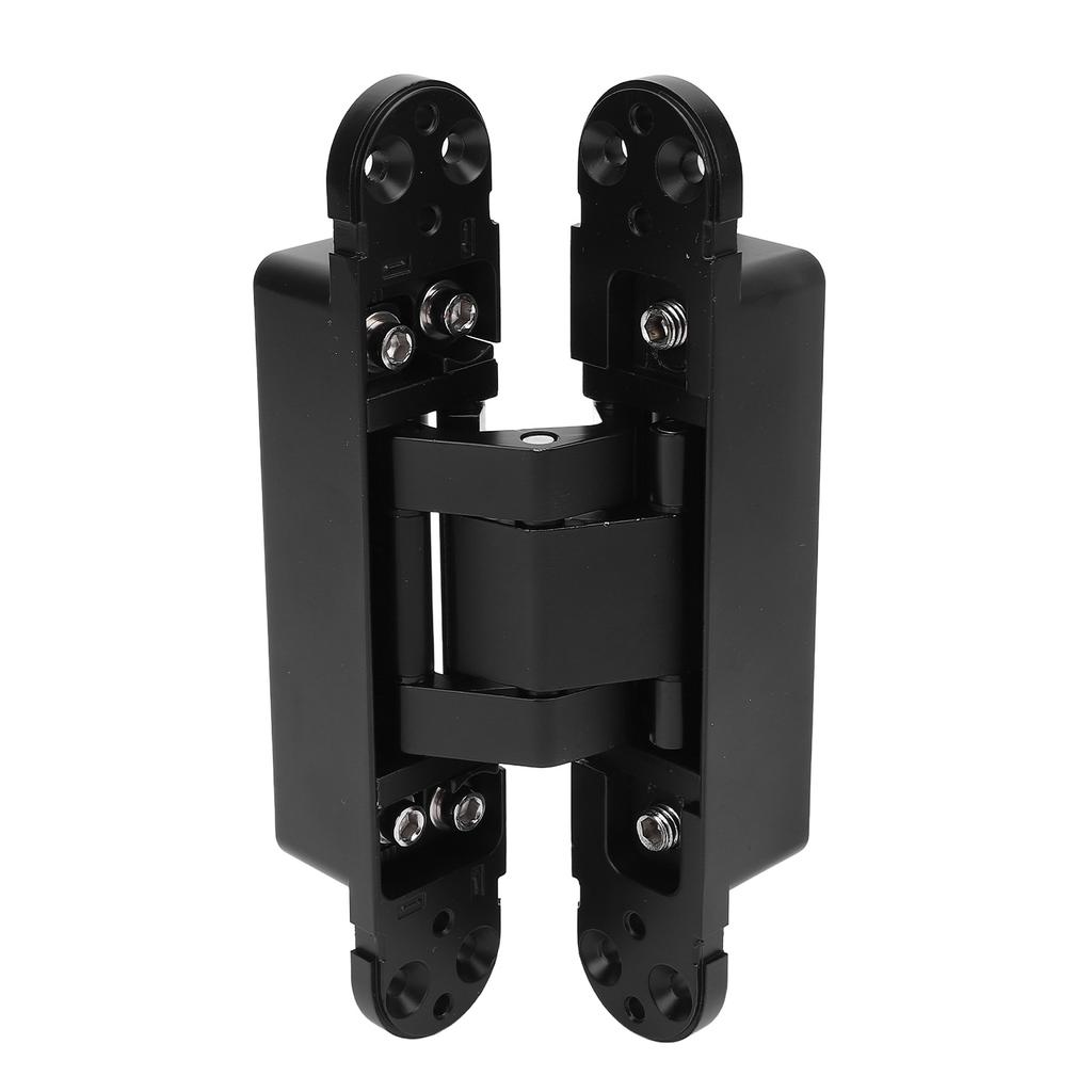Door Hinge Quiet Zinc Alloy Matte Finished 3D Adjustable Invisible Door Hinge for 1 3/8 Inch Door