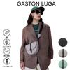 GASTON LUGA Splash Moon Crossbody (Taupe) - Lightweight, Waterproof, Mini Shoulder Bag for Women