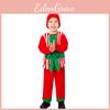 Weihnachts-Cosplay-Kostüm für Kinder Festliches Party-Outfit Für Jungen und Mädchen Tanzstil Polyesterstoff)