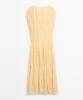 Masimodutti Shirring Detail Fluid Midi Dress