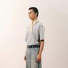 CROQUIS Men's 2026 Spring Loose Fit Round Neck Longline Short Sleeve T-Shirt