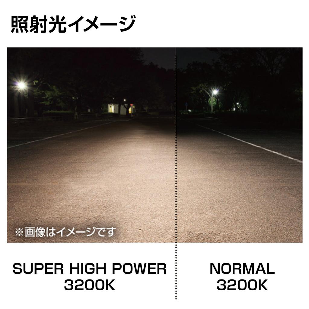 PIAA HX801 Super High Power 3200 Halogen Snow Melting Light for Cars
