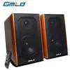 Gmtd CL02 HIFI Bluetooth 2.0 Wooden Bookshelf Speakers CN Plug (adapter Included)