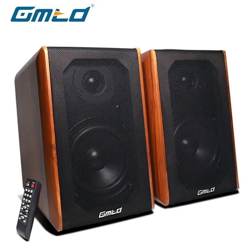 

Gmtd CL02 HIFI Bluetooth 2.0 Wooden Bookshelf Speakers