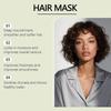 Kollagen-Haarmaske für geschädigtes trockenes Haar, Feuchtigkeitsspendende & Glättende Tiefenpflege-Masken für alle Haartypen, 350g Haarpflege Weihnachtsgeschenk