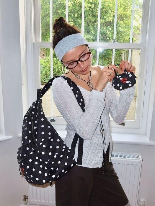 Von Atelier [von Atelier] MILE BABY SCHLÜSSELANHÄNGER_PUNKT SCHWARZ