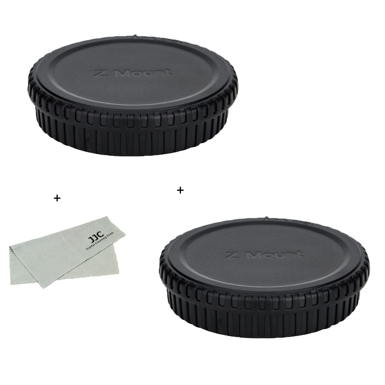 

2 Pairs JJC Nikon Z Mount Rear Lens Caps Body Caps for Nikon Z Mount Cameras Including Nikon Z50 Z Z7 + & Lenses, Z5II, II, Z6III, Zf, Z30, Z9, Z8,