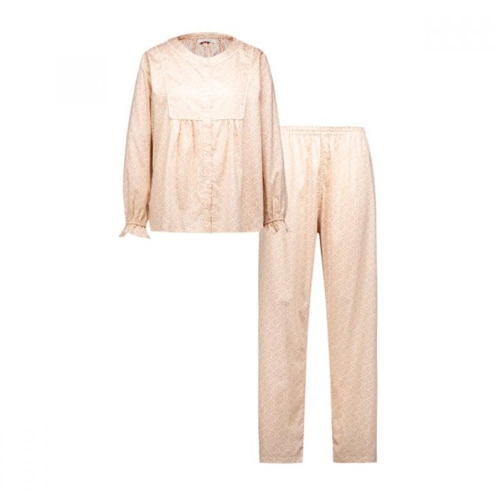 Barbara Women S Silky Cotton Fan Print Pajama awp4594S 85