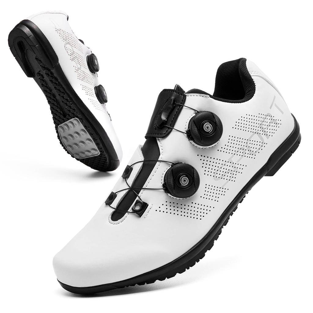 New Outdoor Rubber Soled Cycling Shoes Breathable and Comfortable Professional Sports Rubber Cycling Shoes