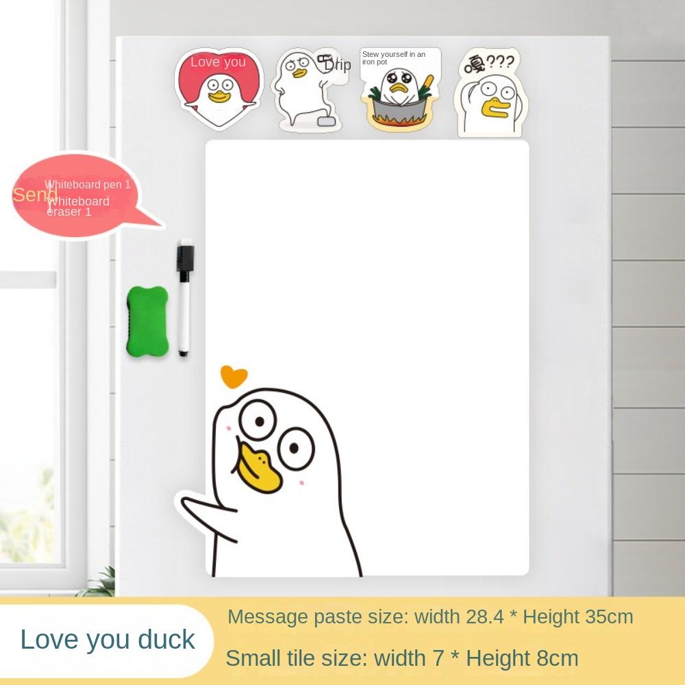 Refrigerator Sticker Message Board Customizable Erasable  Tips Magnetic Memento Board Memento Small Whiteboard Writing Pad