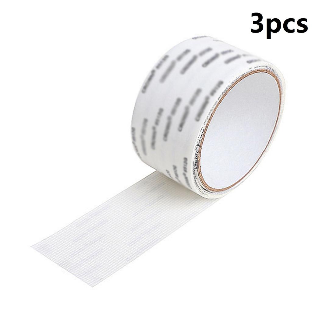 3pcs Window Screen Repair Tape Self Adhesive Mesh Tape Net Door Fix Patch Anti Insect Mosquito Mesh Broken Holes Repairing