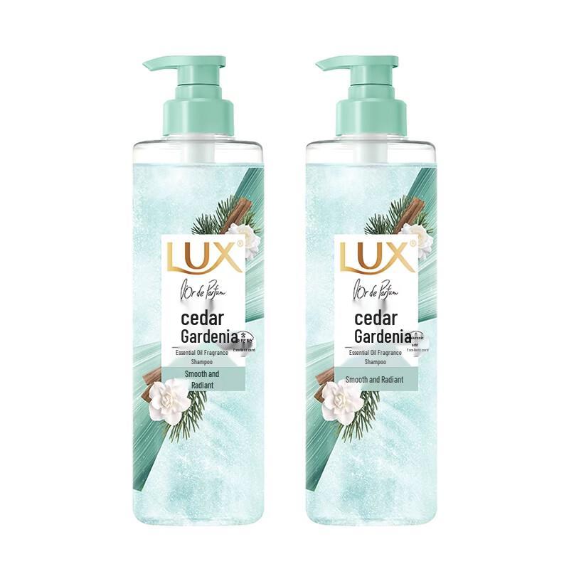 

Lux Essential Oil Fragrance Shampoo - Cedar & Gardenia Twin Pack