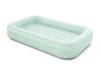 Inflatable Child Mattress 1 Place + Pump - Intex - Green - Travel Bed