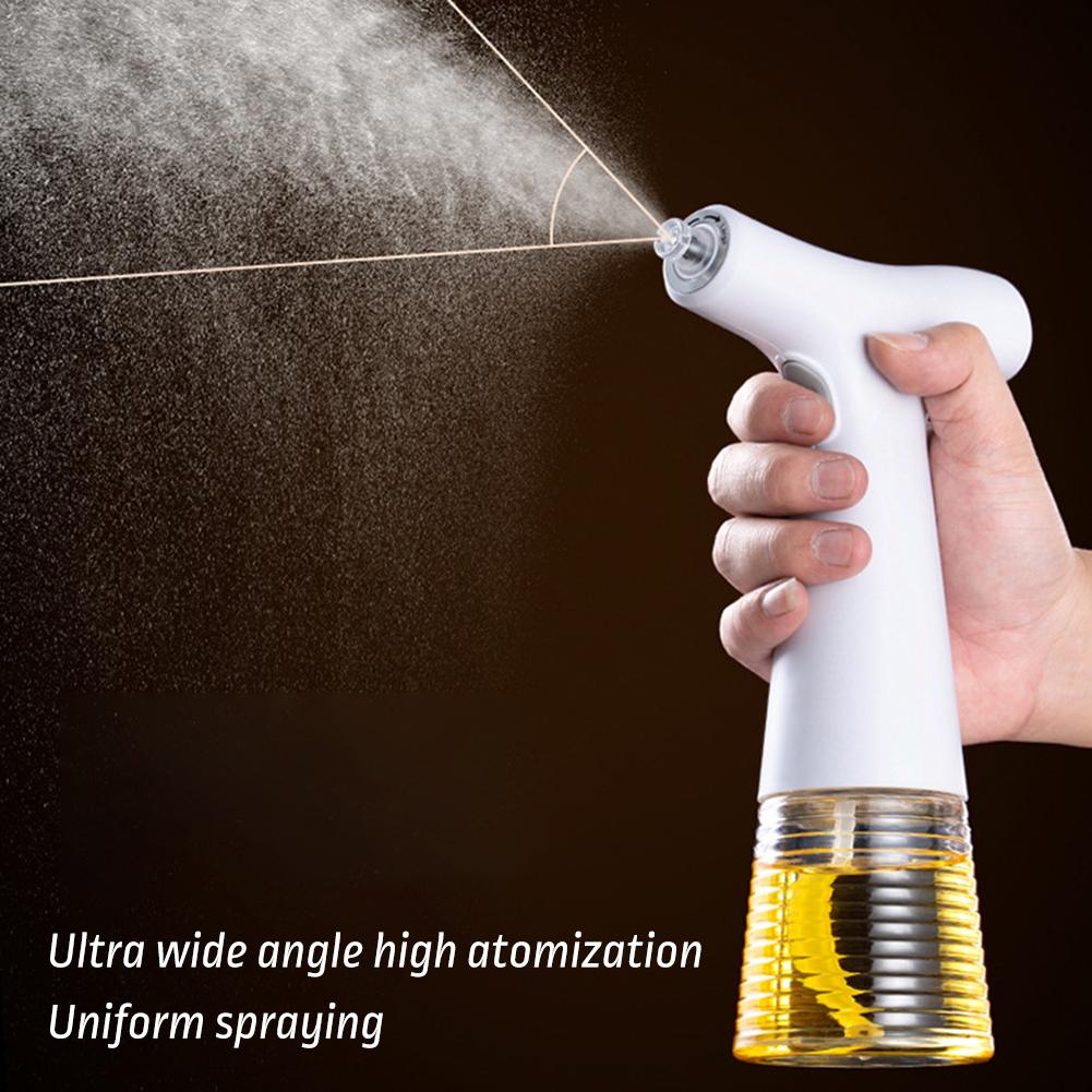 Electric Oil Spray Bottle Cooking BBQ Olive Oil Dispenser Bottle Mist-Reusable Oil Vinegar,Dispenser Container Kitchen Accessory