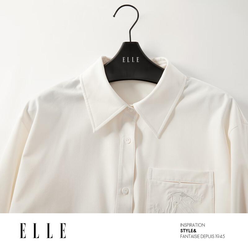 ELLE French Lapel Design Shirt