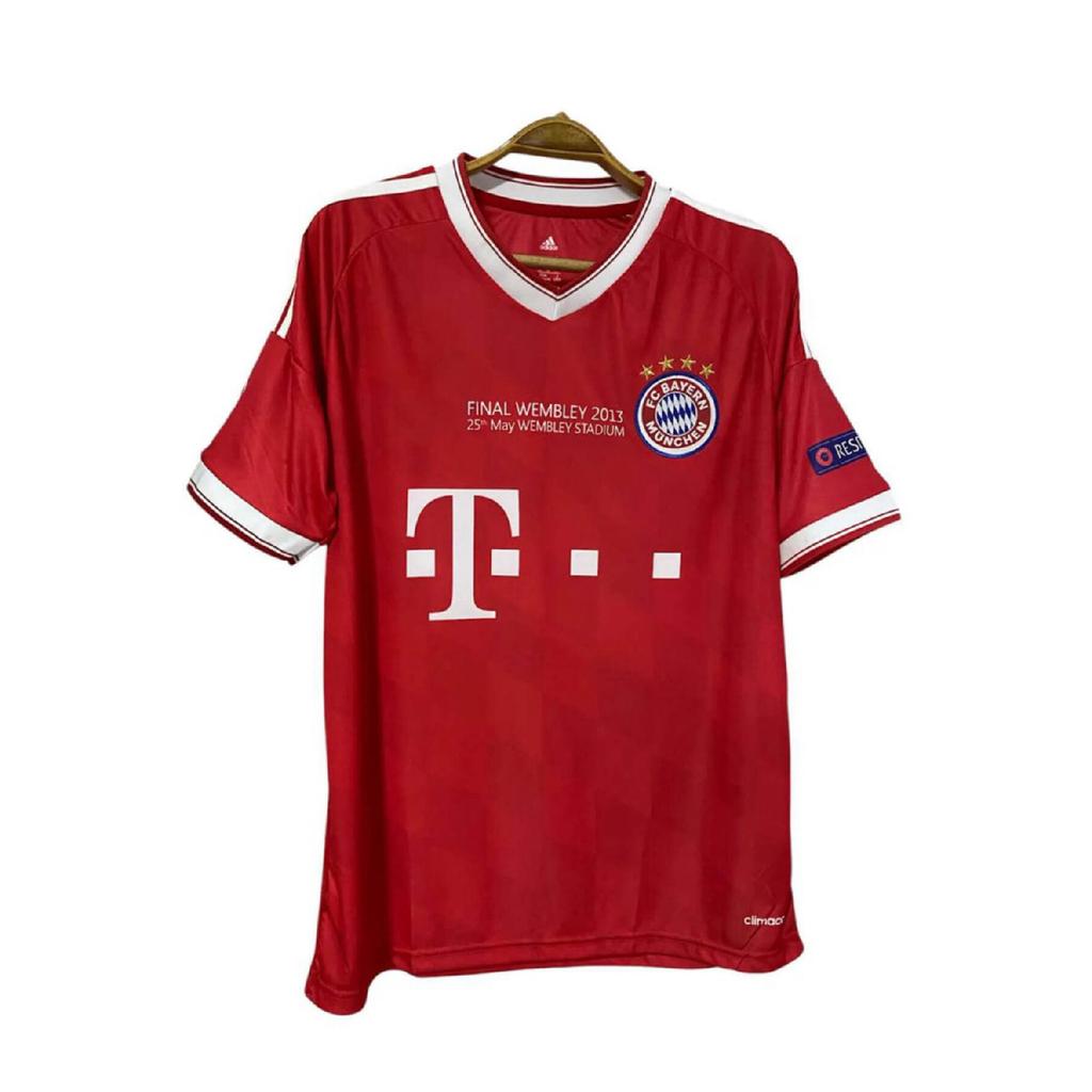 Bayer Munc.hen Robben 2013/14 Champions League Final Short Sleeve Nostalgia Jersey