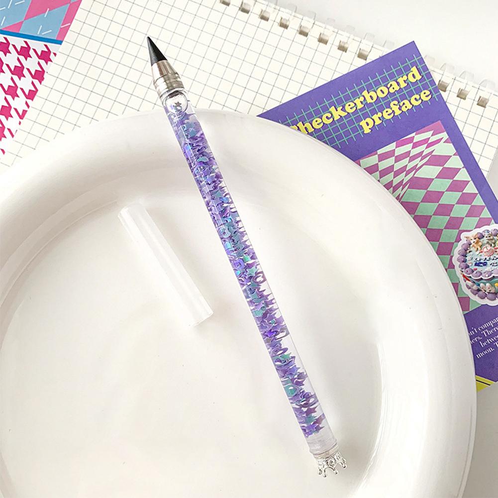 

1 шт., цветные неограниченные карандаши для письма без чернил, волшебная ручка без заточки карандашей, принадлежности для рисования, новинка, подарки, канцелярские принадлежности 1 фиолетовый