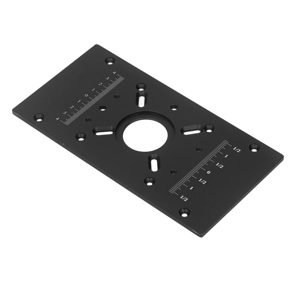 Router Table Insert Plate Aluminum Alloy Lift System Base Board Accessory for Woodworking