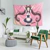 VIKAMA Kitty Maid Dress Tapestry Anime Cute Anime Atmosphere Ins Style Live Broadcast Room Room Decoration Home Decoration