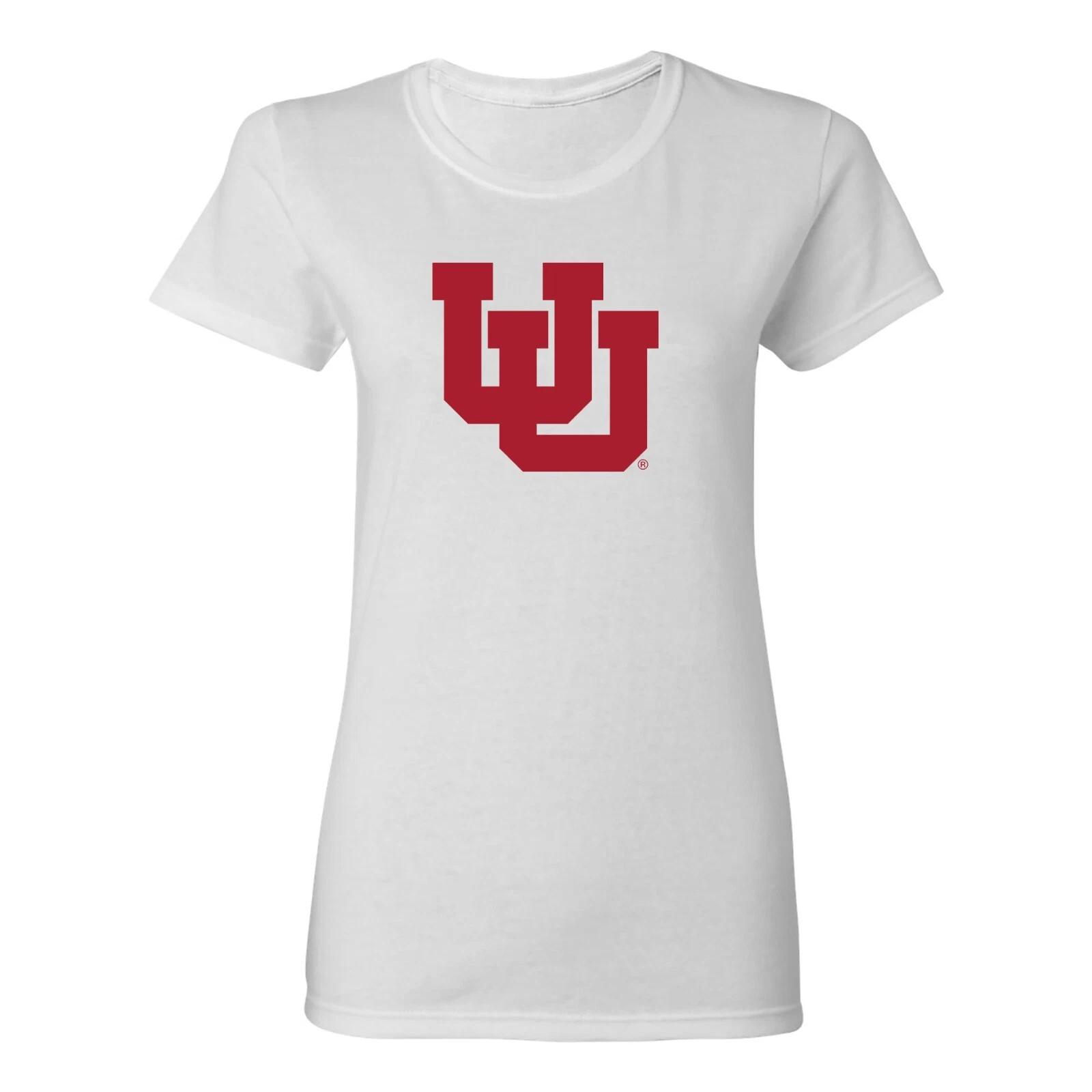 Utah Utes Primary Logo Women s T-Shirt - White XL