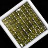 Lot Natural Green Sapphire 10.8ct Emerald Cut 7x5mm Certified Loose Gemstones