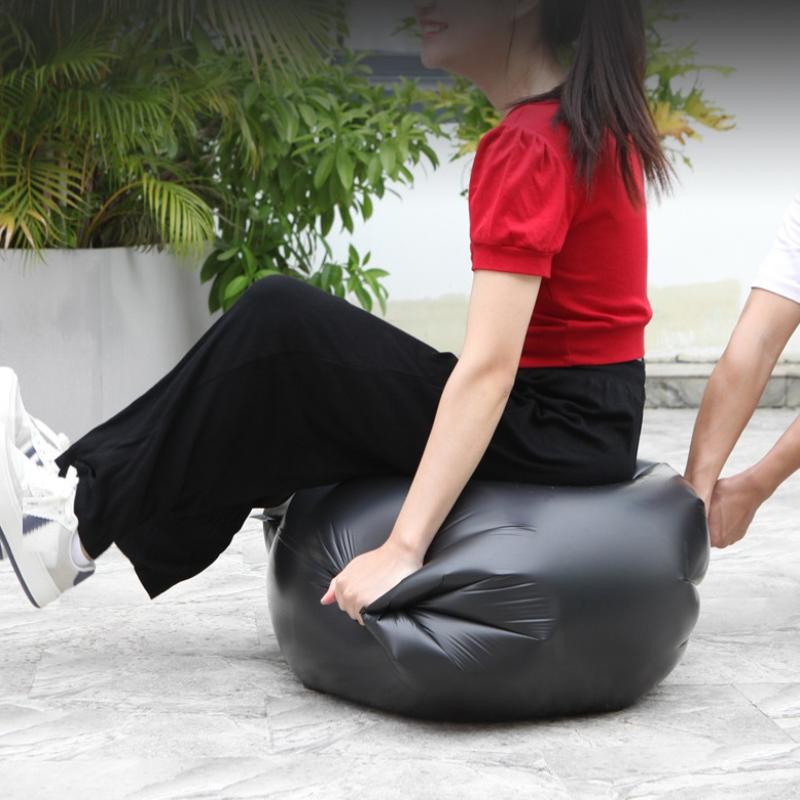 100Pcs 50X60Cm Black Outdoor Disposable Plastic Garbage Bag, Large Capacity And Thickness, Leak-Proof And Durable