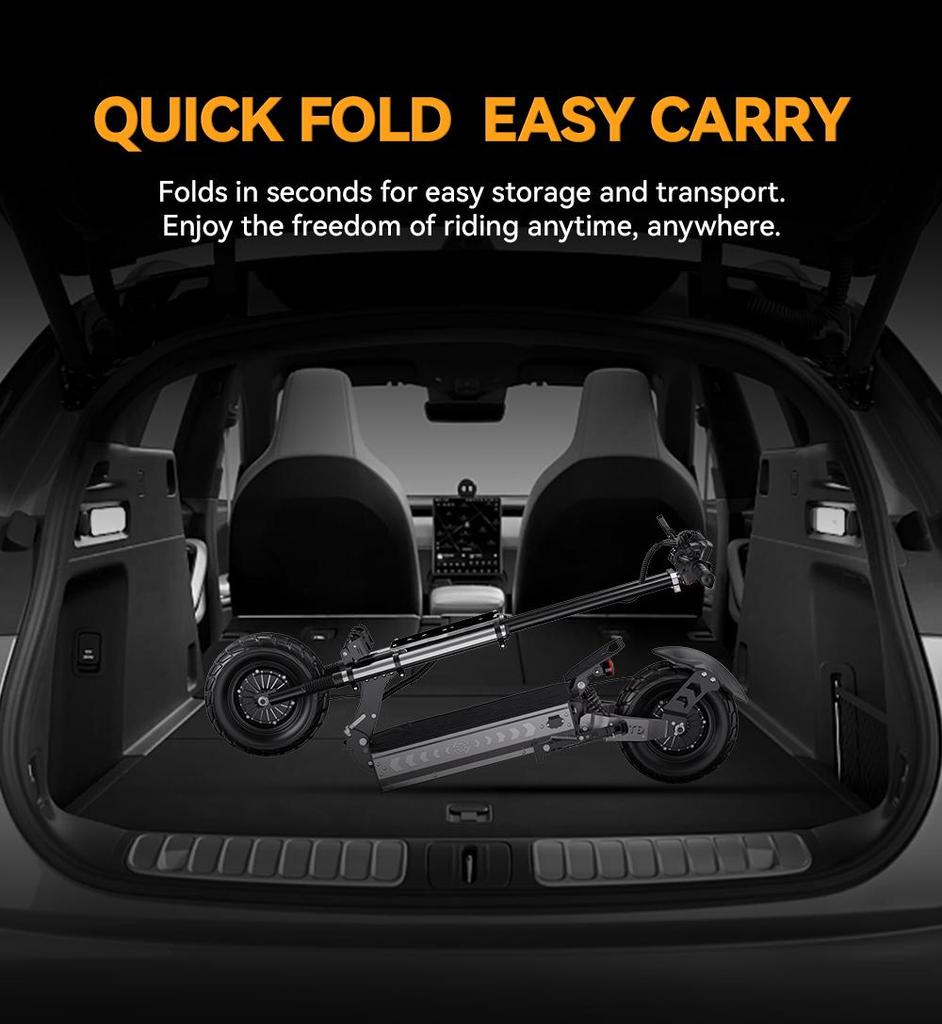 OOTD T90 4200W Off-road Scooter, 85 Km/h, 31.2 Ah Battery, 100 Km Range, Hydraulic Brakes, Suitable for Adults