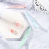 6 Stück Haarspange für Damen Styling Silikonband Professionelle Knitterfreie Entenschnabel-Haarroller-Klemme für Salon und Zuhause