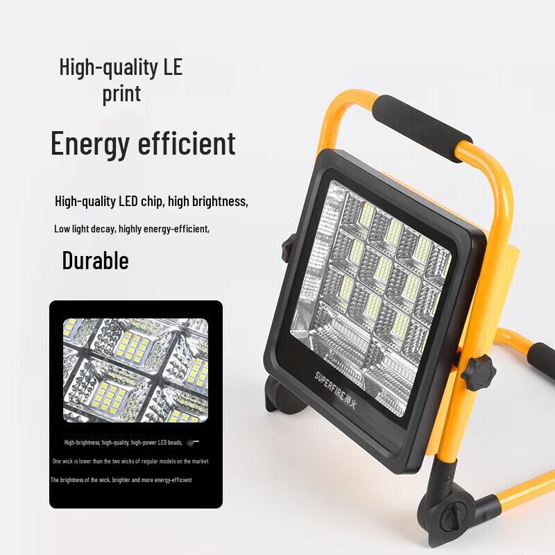 SupFire FS2 Rechargeable LED Camping Floodlight