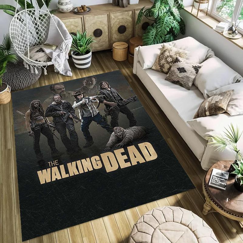 Apocalyptic Warrior Uprising Carpet Suitable for All Seasons Living Room and Bedroom Mats Doormat Office Chair Cushion Fashion