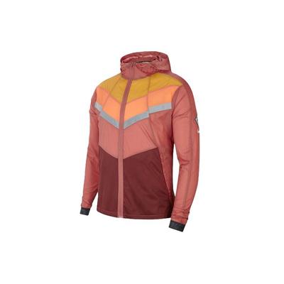 Casual Sport Hooded Jacket Men Tops Clay-Red CU5739-652