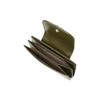 Daks Men Green Cowhide Card Wallet Accordion Dcho6f312e2