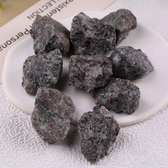 200g Flame Stone Natural Rough Ornamental Stone Bulk Irregular Flame Stone Collection for Yoga Meditation Stone Collectors Gifts