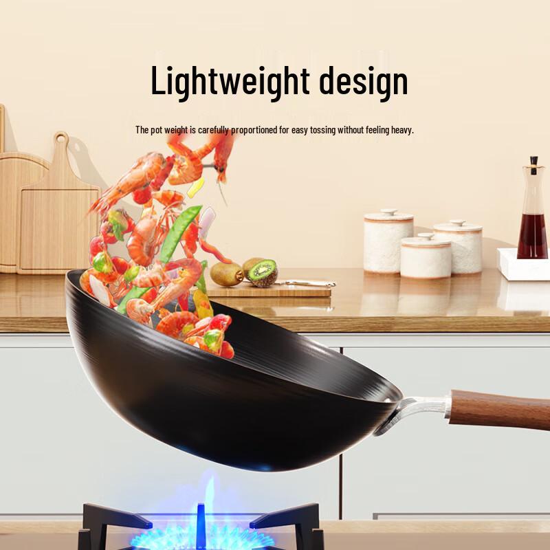 Wutuo Non-stick Iron Wok