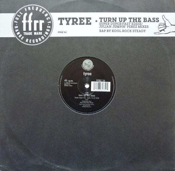 

12inch Record TYREE COOPER Turn Up The Bass FFRX24 FFRR 1989 UK Dance Electronica Used