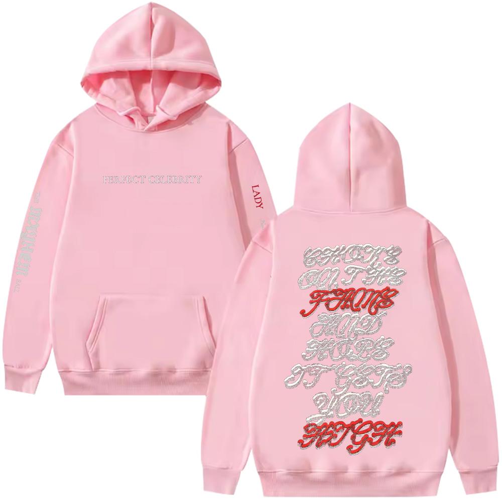 Perfect Celebrity Hoodie Lady Gaga Merch Hoody Men Women's Clothing Fashion Aesthetic Sweatshirt Casual High Street Sweatshirts