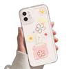 Oil Painting Vase for IPhone16 Creative 15 Transparent 14 Phone Case for IPhone13 Popular Protective Case 12