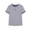 Women's Pure Cotton Contrast Letter Sequin T-shirt