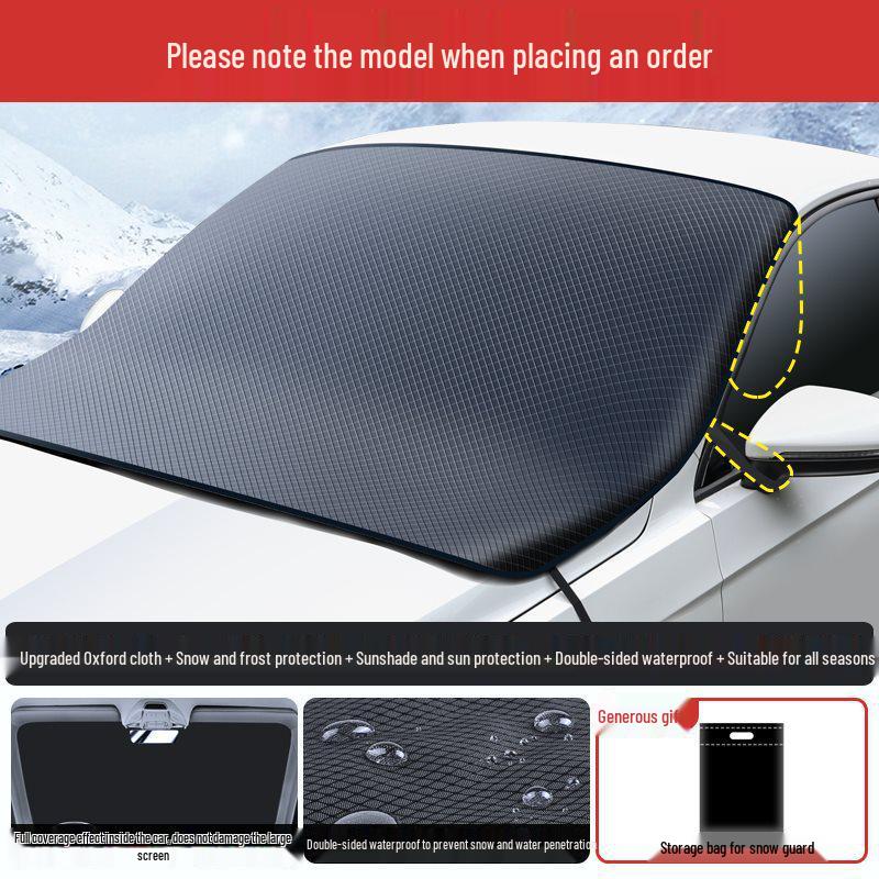 Thickened Winter Car Windshield Sunshade & Frost Shield