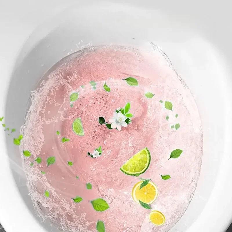 Toilettenreiniger Gelbe Kalktabletten Urinflecken Automatisch Entfernen Badreinigung Haushalt WC Rein Chemikalien Haus Garten