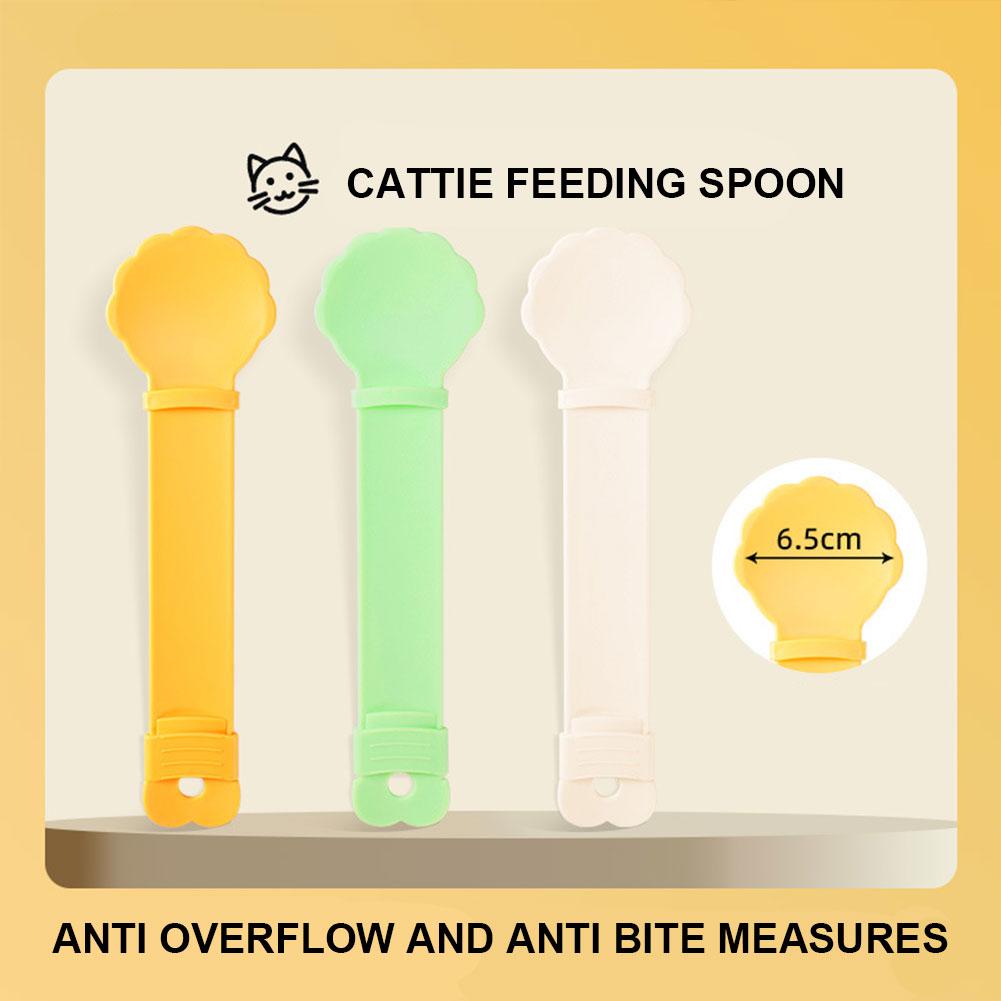 Cat Strip Spoon Squeeze Cat Treat Feeder Spoon Cat Strip Squeeze Spoon Cat Treat Feeding Spoon Cat Wet Treats Dispense Spoon