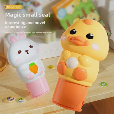 Magic Seal Sticker & Stamp Book for Kids Ages 3-6: Creative Rewards for Boys & Girls