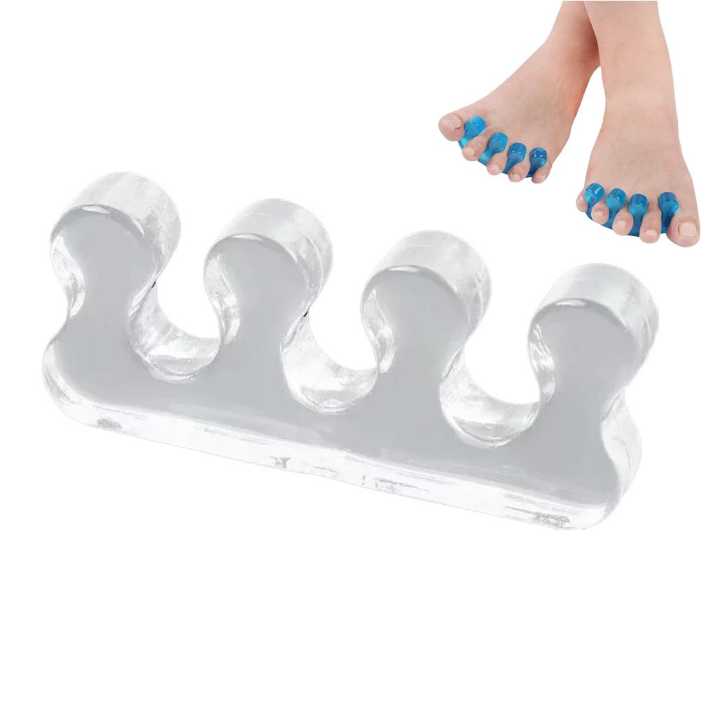 Toenail Spacer for Pedicure Adjustable Ring Connection Design Soft Gel Skin Friendly Material Nail Polish Application Tool