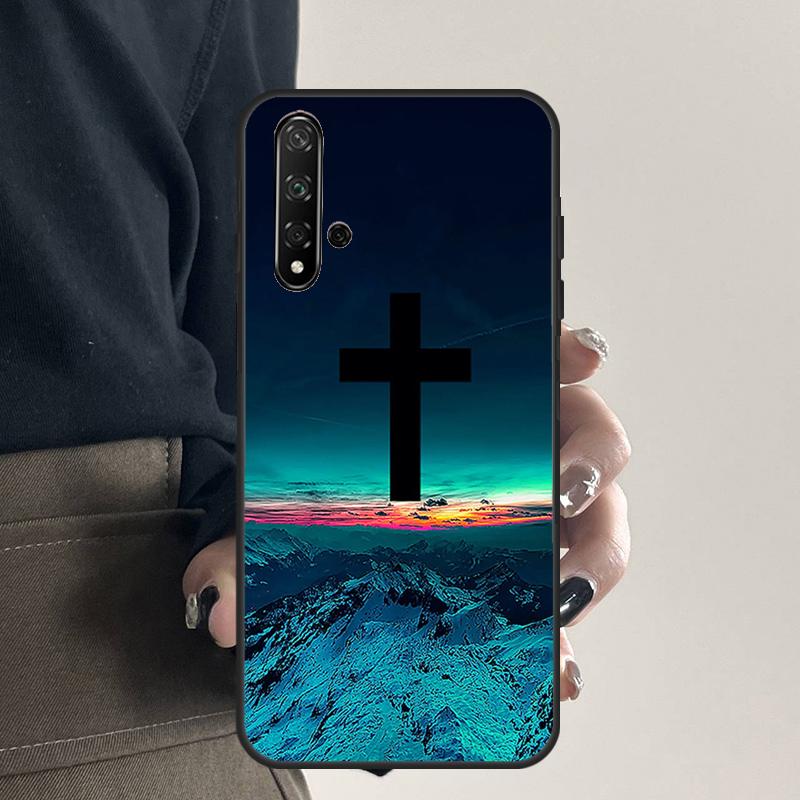 New Faith Christian Religious Jesus For Huawei Nova 12i 11i 8i 12s 9 10 SE Y91 Y90 Y60 Y70 Y72 Y61 P20 P40 P30 Lite P60 Pro Case
