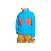 Nike Colorblock Logo Stehkragen Reißverschluss Langarmjacke Herrenjacken Blau BQ7198-411