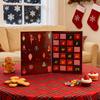 Countdown Calendar 24 Days Refillable Treat Box Countdown Candy Wrapping Boxes For Home Living Room Bedroom School Party Daily