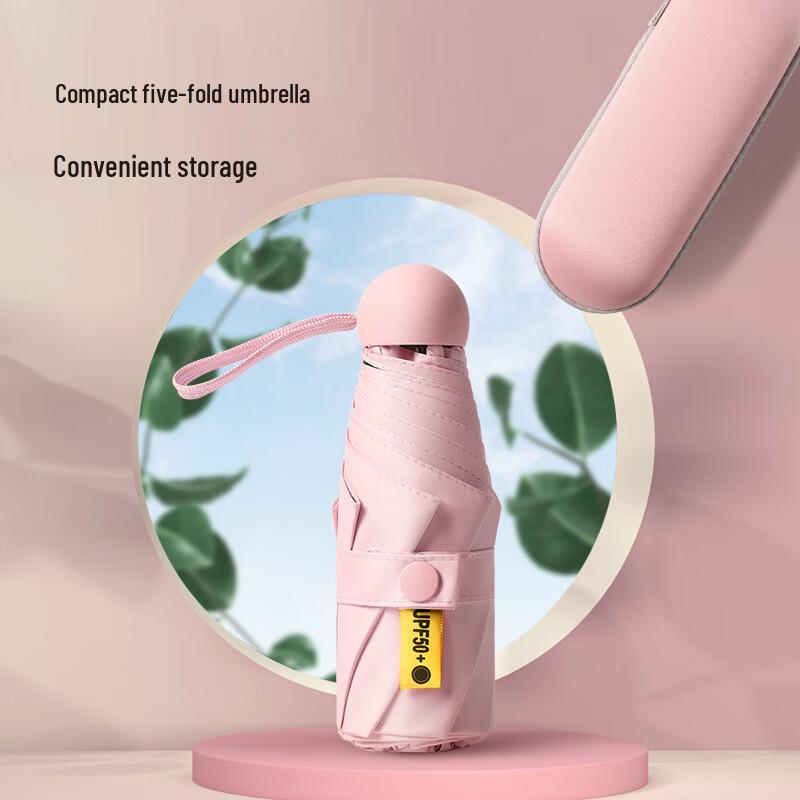 Nanqiao Enlarged 5-Fold UV Protection Travel Umbrella