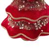 Red Velvet Christmas Tree 35cm