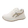 Atmungsaktive koreanische Version von Sommerschuhen mit dicker Sohle für Damen, kleine weiße Schuhe, erhöhende Sportschuhe für Damen, vielseitige neue lässige Dad-Schuhe f
