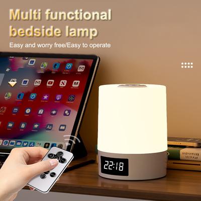 Fernbedienung Nachttisch LED Nachtlichter Dimmbar Aufladbar Schreibtisch Nachtlampen Schlafzimmer Nachttischbeleuchtung Dekoration Leselampen
